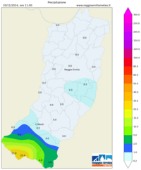 Mappa interpolata rain_day