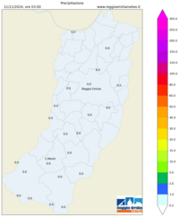 Mappa interpolata rain_day