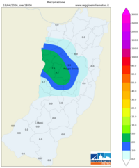 Mappa interpolata rain_day