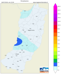 Mappa interpolata rain_day