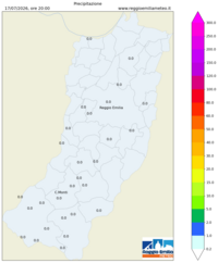 Mappa interpolata rain_day