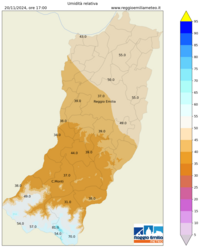 Mappa interpolata rel_hum