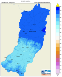 Mappa interpolata rel_hum