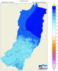 Mappa interpolata rel_hum