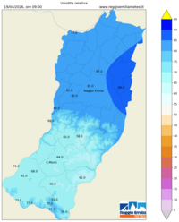 Mappa interpolata rel_hum