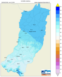 Mappa interpolata rel_hum