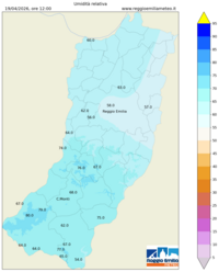 Mappa interpolata rel_hum