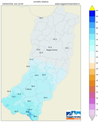 Mappa interpolata rel_hum