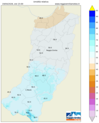 Mappa interpolata rel_hum