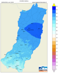 Mappa interpolata rel_hum