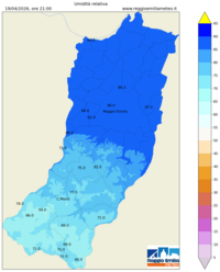 Mappa interpolata rel_hum