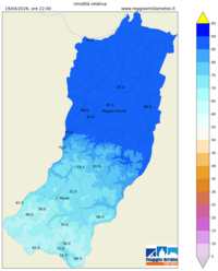 Mappa interpolata rel_hum