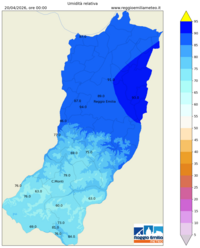 Mappa interpolata rel_hum