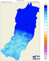 Mappa interpolata rel_hum