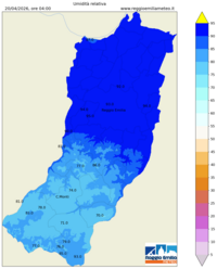 Mappa interpolata rel_hum