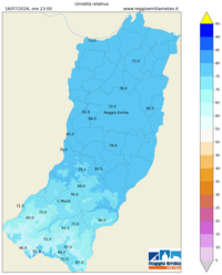 Mappa interpolata rel_hum