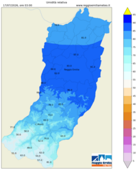 Mappa interpolata rel_hum