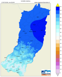 Mappa interpolata rel_hum