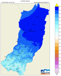Mappa interpolata rel_hum