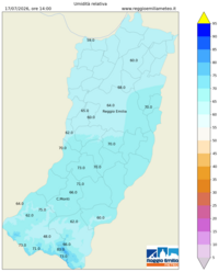 Mappa interpolata rel_hum