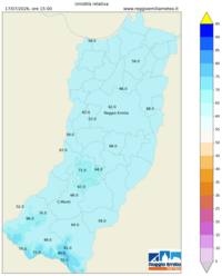 Mappa interpolata rel_hum