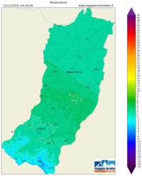 Mappa interpolata temp_val