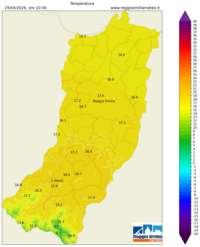 Mappa interpolata temp_val