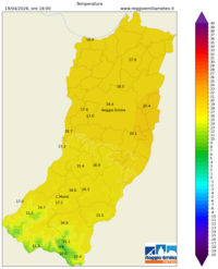 Mappa interpolata temp_val