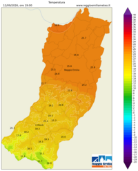Mappa interpolata temp_val
