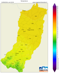 Mappa interpolata temp_val