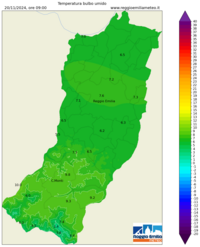 Mappa interpolata temp_wet_bulb