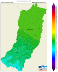 Mappa interpolata temp_wet_bulb