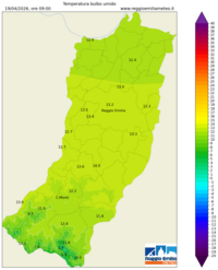 Mappa interpolata temp_wet_bulb