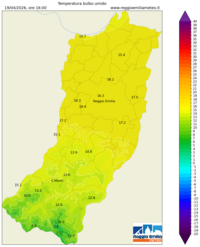 Mappa interpolata temp_wet_bulb