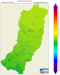 Mappa interpolata temp_wet_bulb