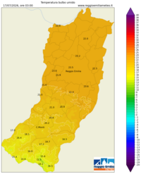 Mappa interpolata temp_wet_bulb