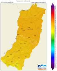 Mappa interpolata temp_wet_bulb